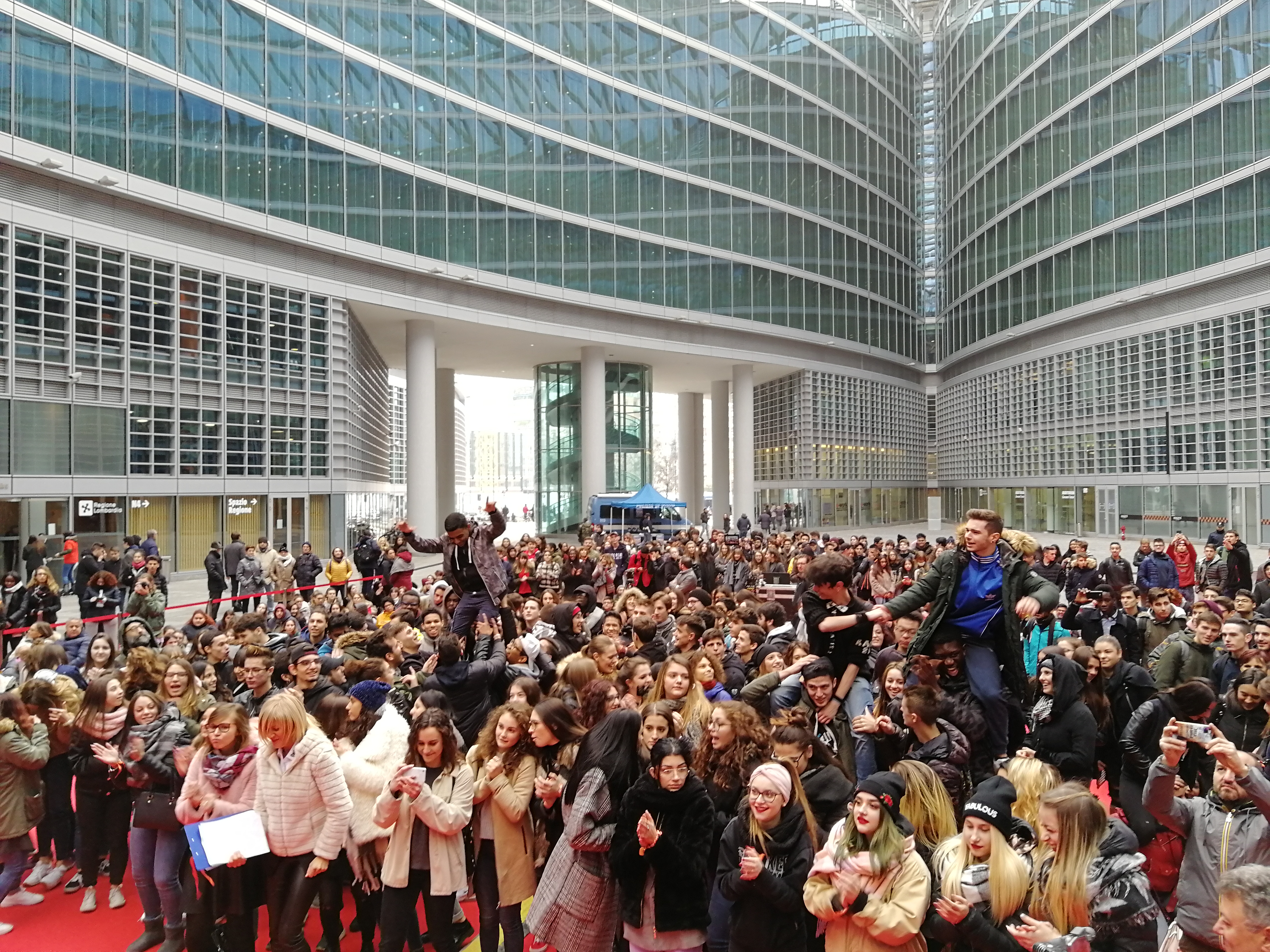 Ragazzi al concerto